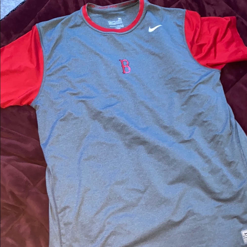 men’s boston red sox nike performance shirt